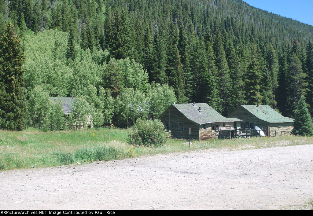 Out Buildings At The Moffat Tunnel, Now Ghosted